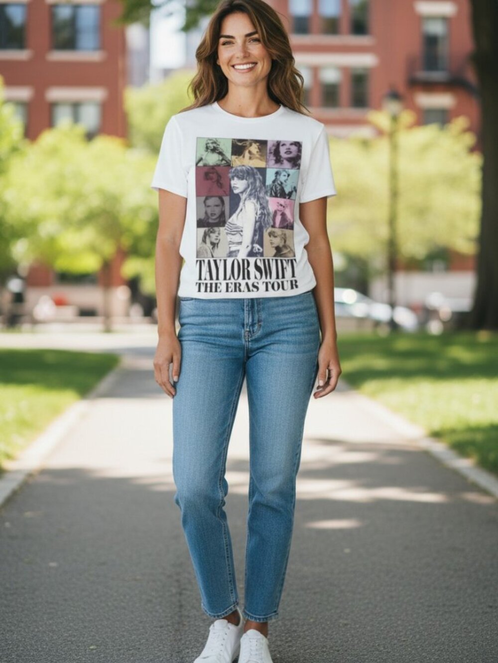 Taylor Swift Eras Tour 2 T-Shirt 100% Cotton Adult Size Medium